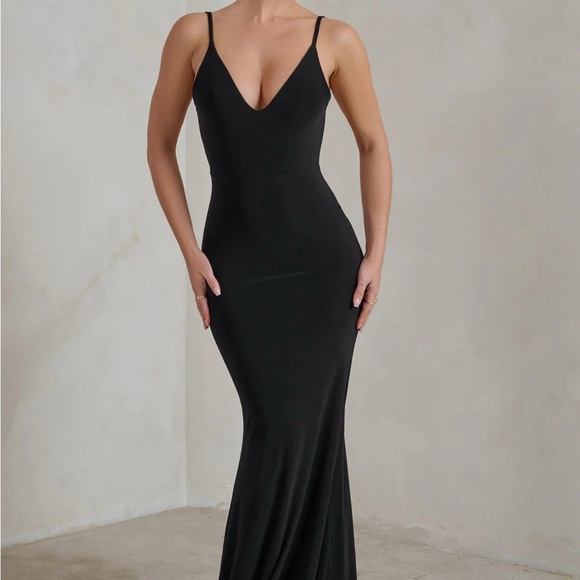 Club L London Dresses & Skirts - Olive Green Maxi Gown